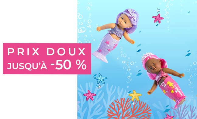 Prix Doux - Mini Poupées dès 3 ans