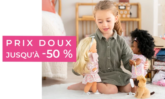 Prix doux - Poupées à Personnaliser dès  4 ans