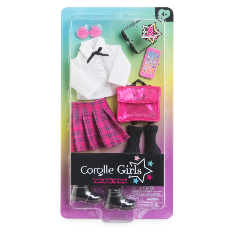 Dressing Collège Anglais pour poupée Corolle Girls